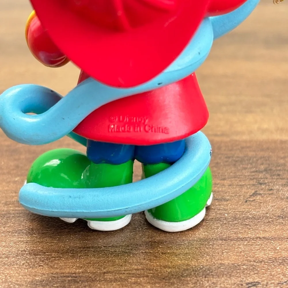 VINTAGE Disney Mickey Mouse Firefighter Man Hose Christmas Tree Ornament Enesco